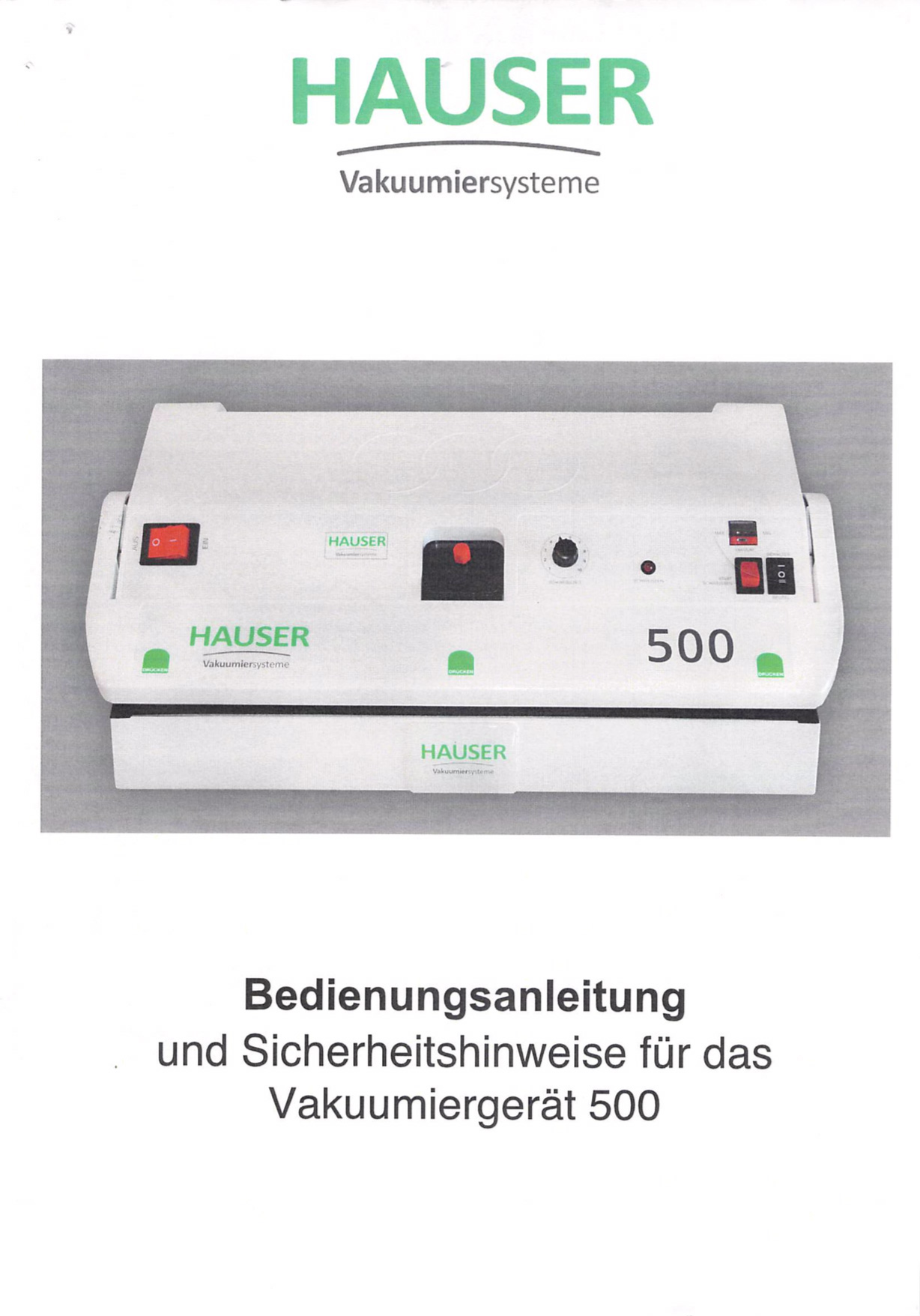 BedienungsanleitungModell_500