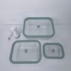 Glas - Vakuumbehälter Set mit elektrischer Pumpe EP 30 – Bild 4